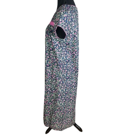 The Vermont Country Small floral flowers ditsy sleep lounge nightgown dress - Picture 3 of 5
